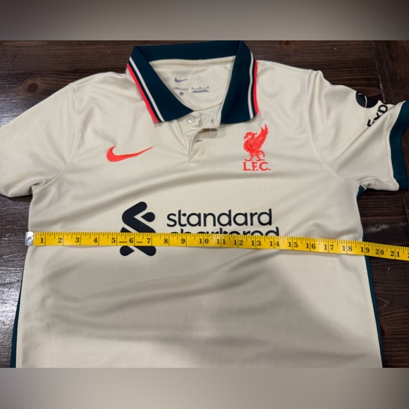 Nike Liverpool FC 2021/22 Away Soccer Football Jersey - Picture 11 of 11